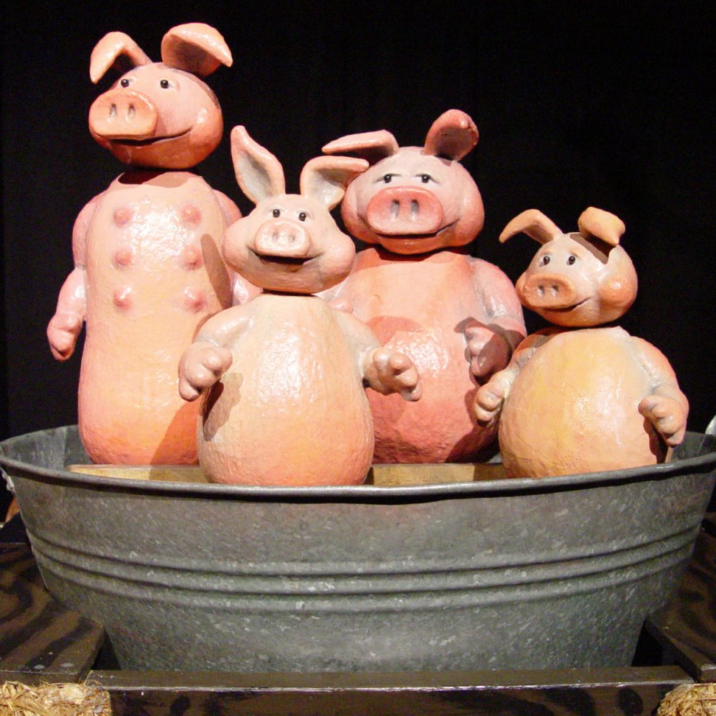Die Schweinehochzeit Figurentheater Ute Kahmann